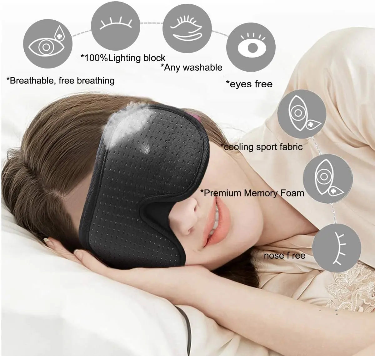 3D sleeping mask