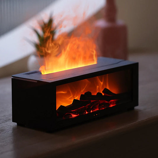 halloween fireplace humidifier