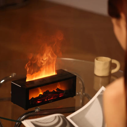 halloween fireplace humidifier