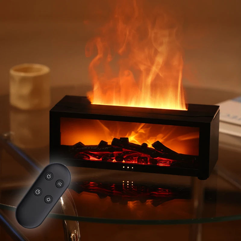 halloween fireplace humidifier